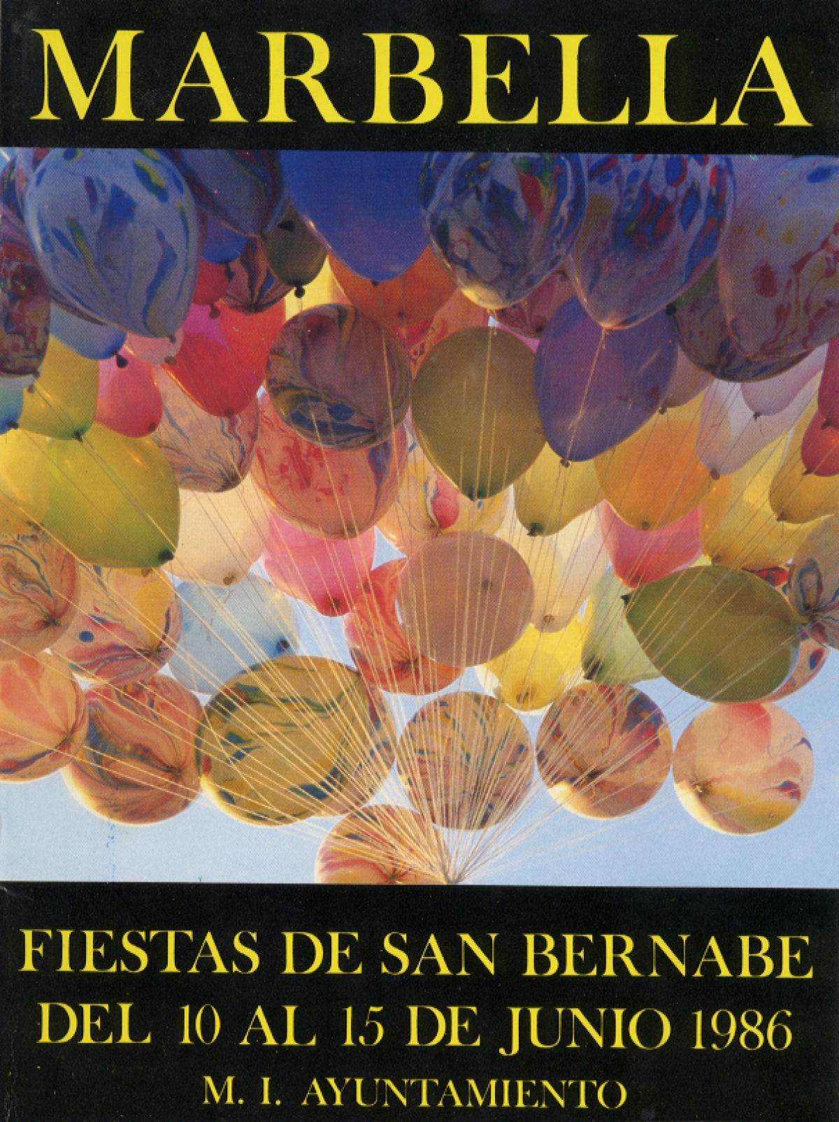 Feria y Fiestas de San Bernabé 1986 Marbella